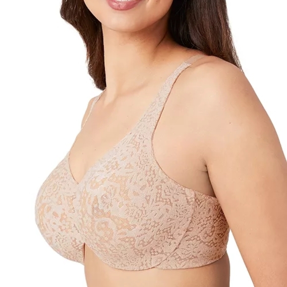 Wacoal Full Figure Halo Lace Bra 65547 Size 40DD NWT - Picture 4 of 9